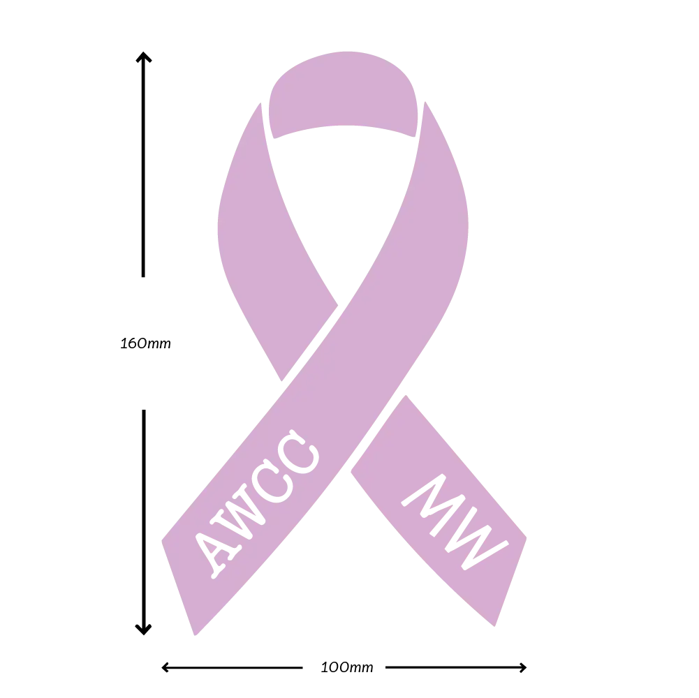 Breast Cancer Awareness Sticker Aus Wild Clothing Co