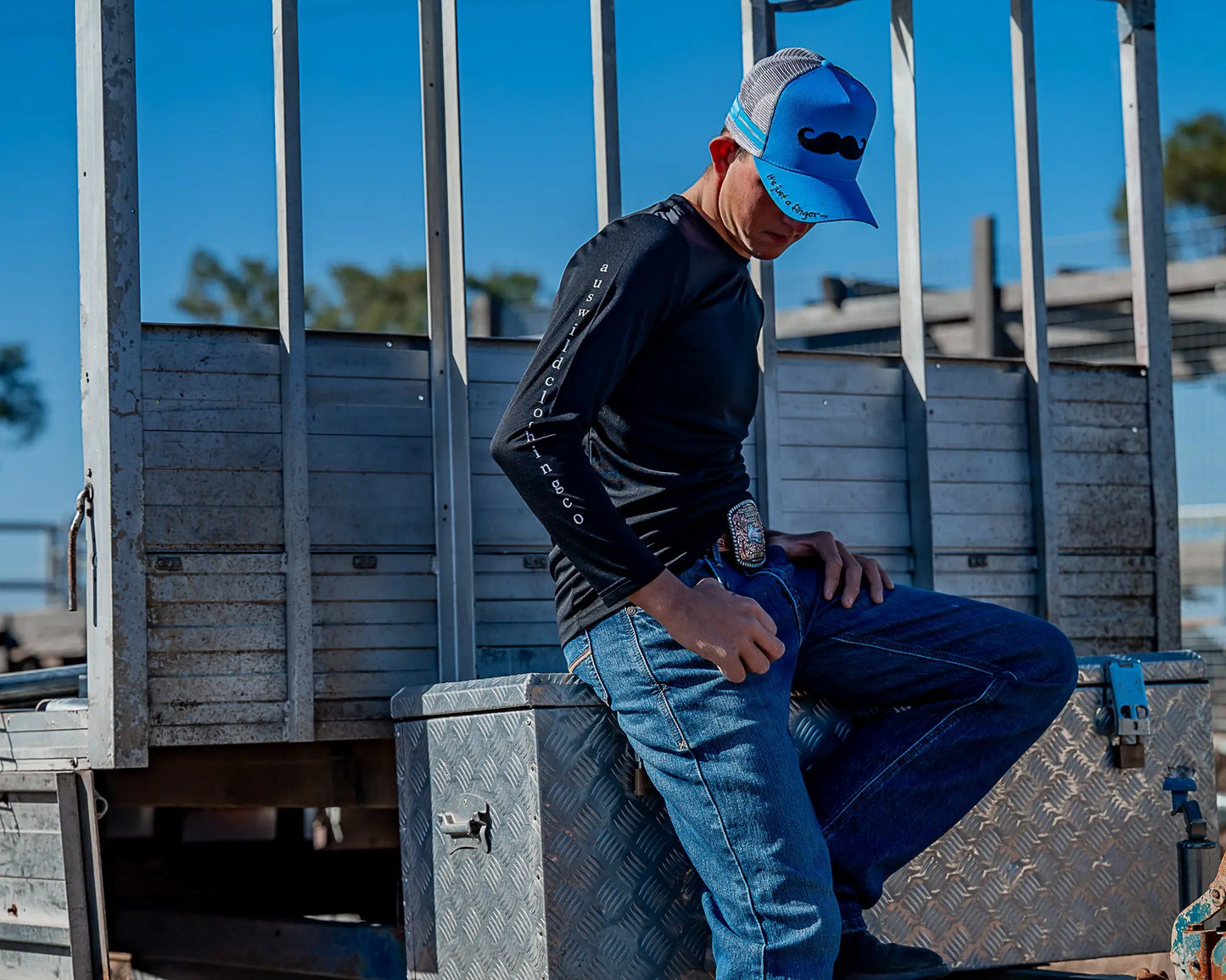 "Check Ya Prostate" Trucker Cap Aus Wild Clothing Co