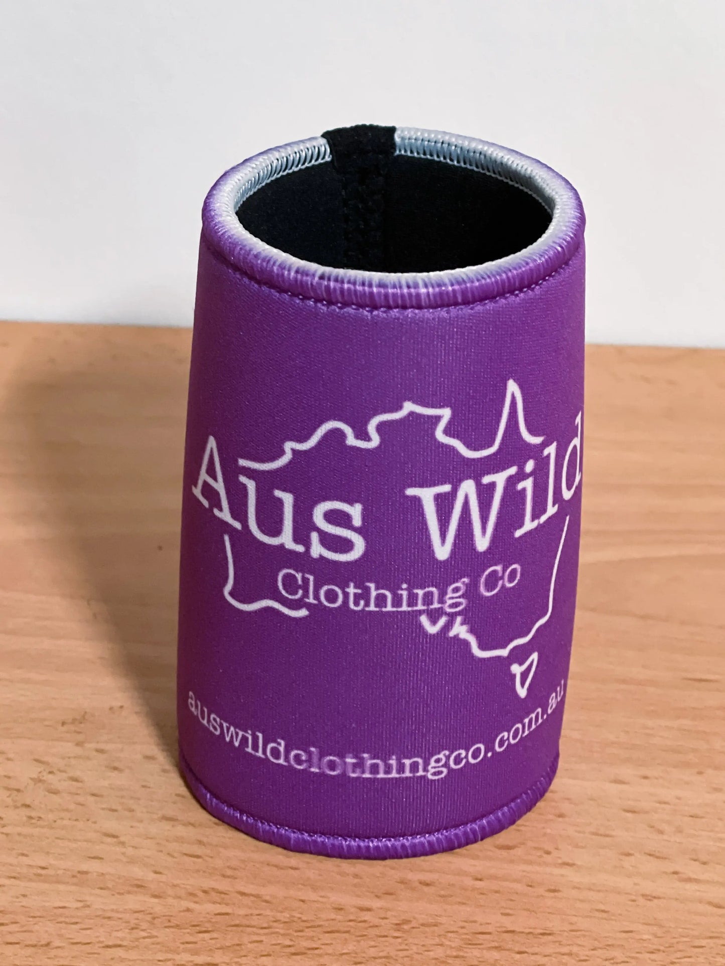 Classic Stubby Holder - Purple Aus Wild Clothing Co