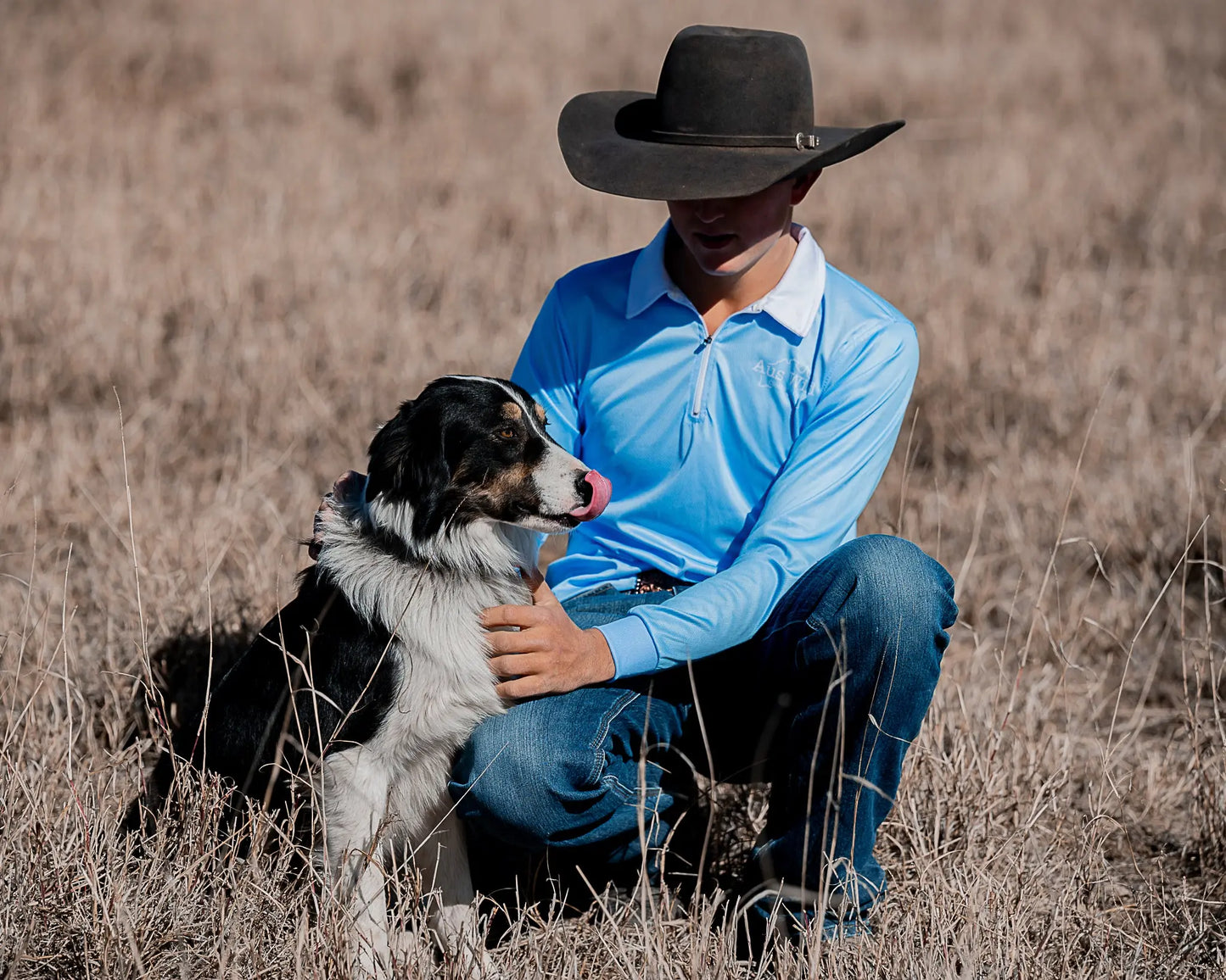 Cordillo Fishing Shirt - Blue Aus Wild Clothing Co
