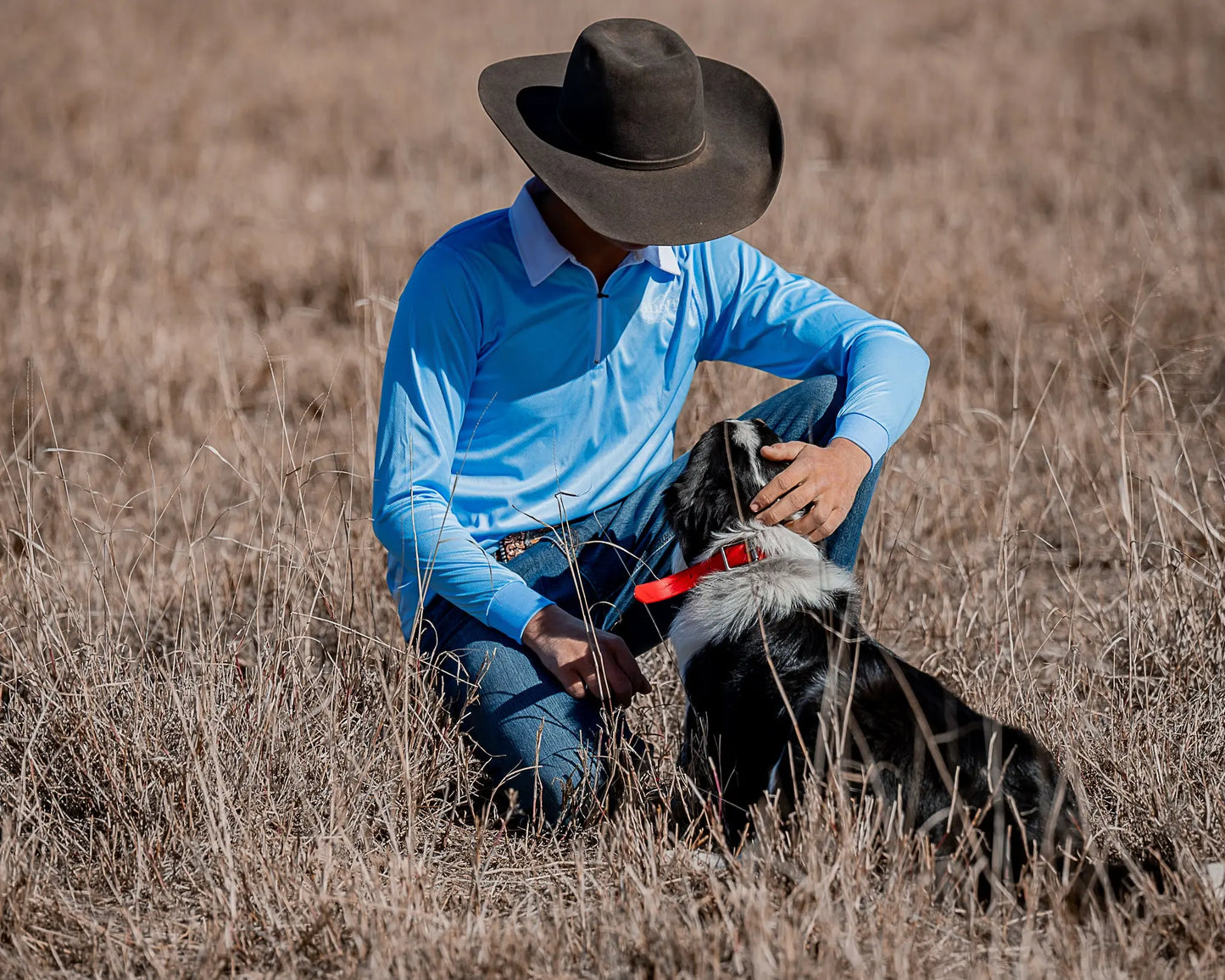 Cordillo Fishing Shirt - Blue Aus Wild Clothing Co