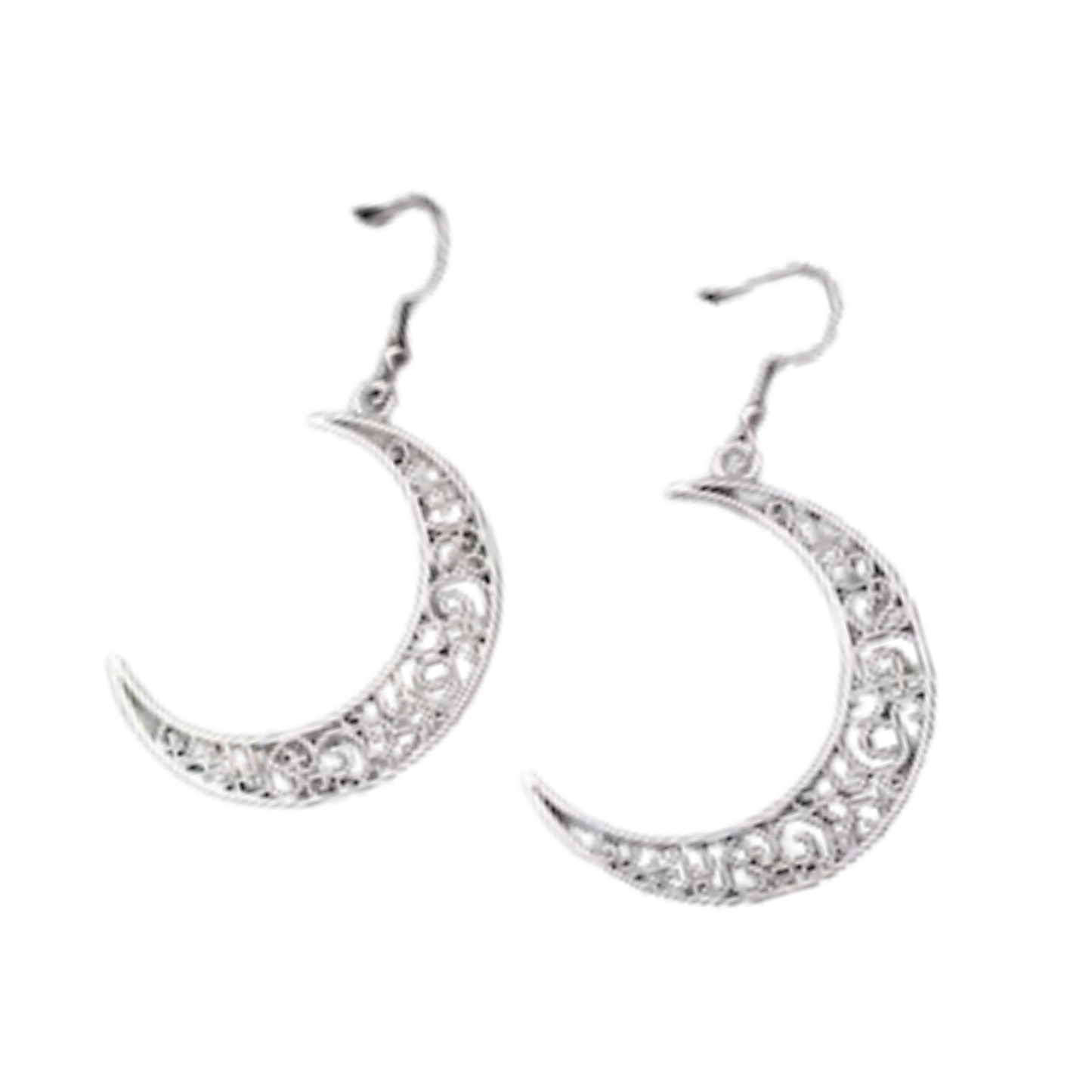Crescent Moon Dangles Aus Wild Clothing Co