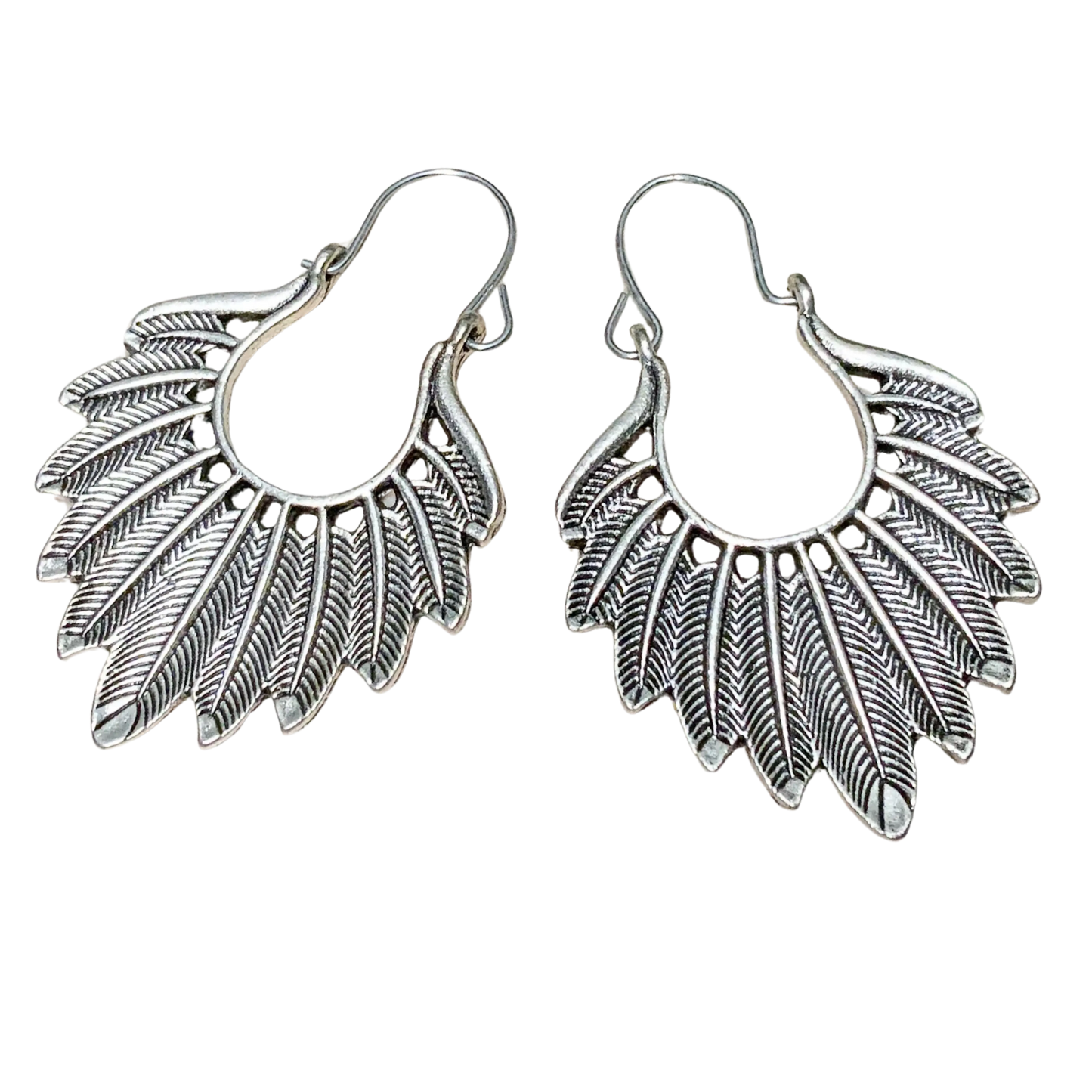 Dozen Leaf Hoops Aus Wild Clothing Co