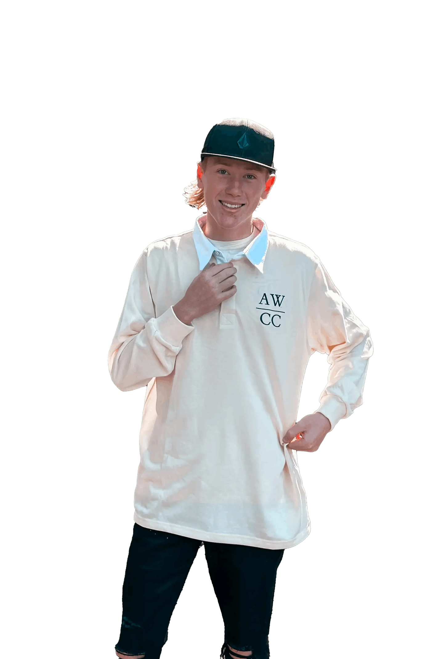 Elliston Rugby Jumper - Bone Aus Wild Clothing Co