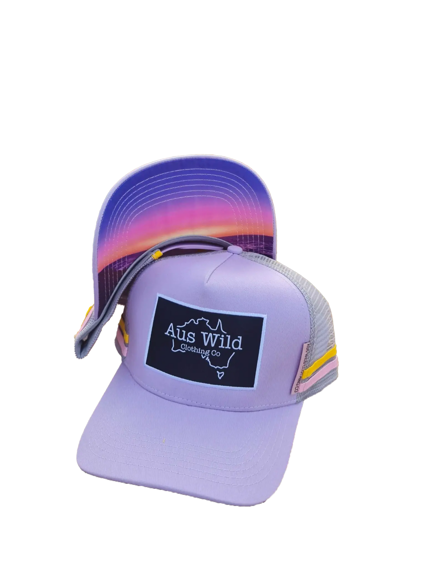 Finny Ponytail Trucker Cap by Aus Wild Clothing Co