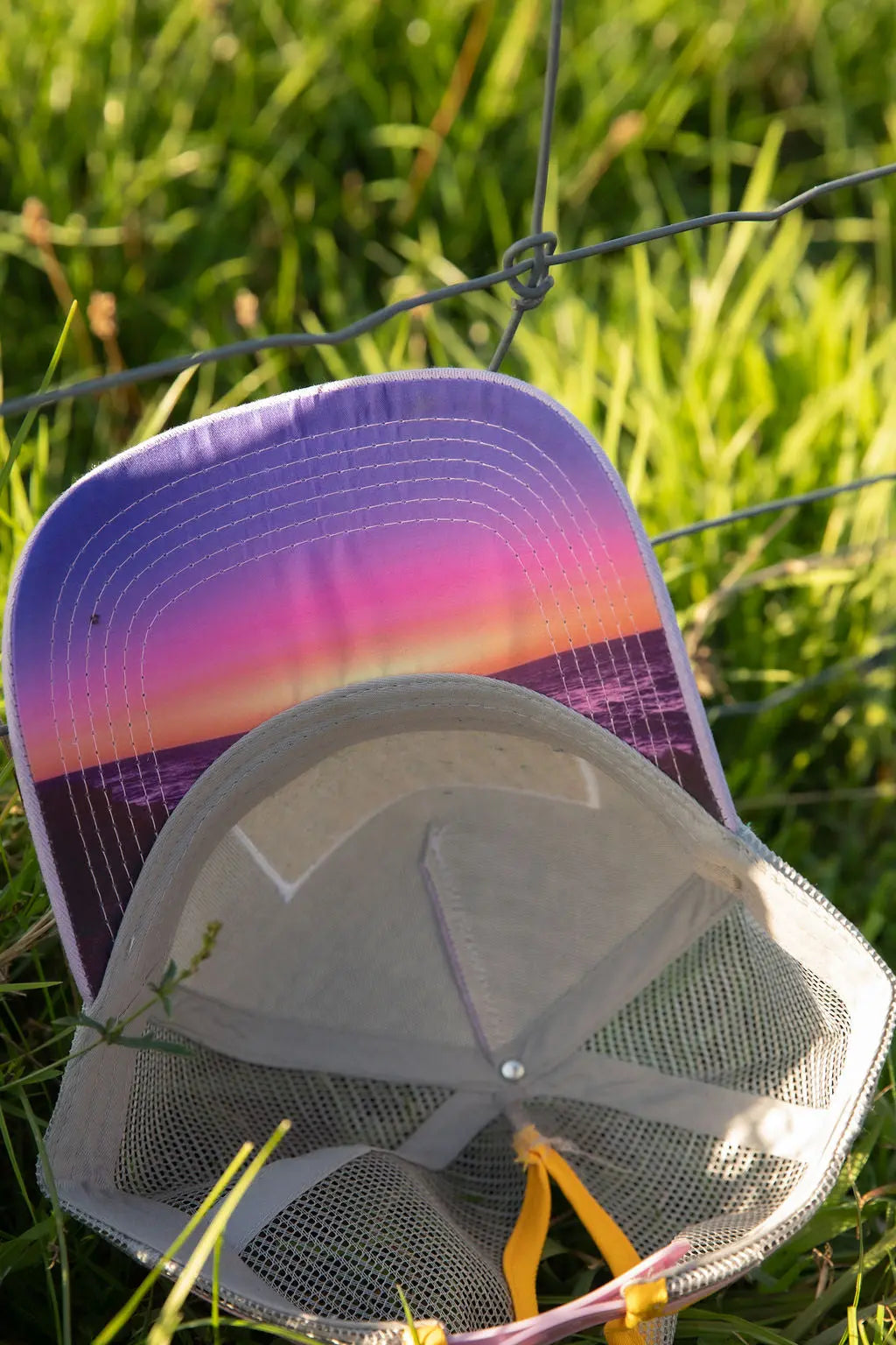 Finny Ponytail Trucker Cap by Aus Wild Clothing Co