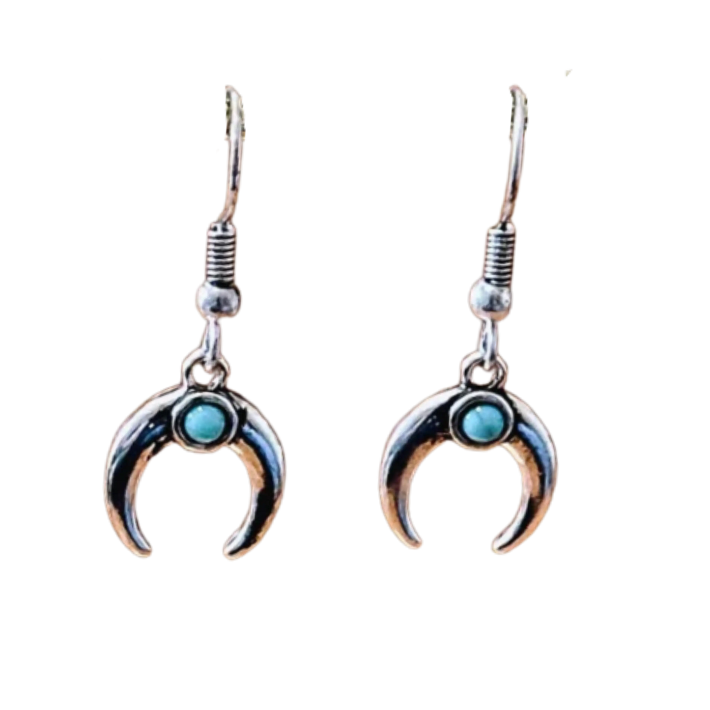 Flipped Moon Dangles Aus Wild Clothing Co