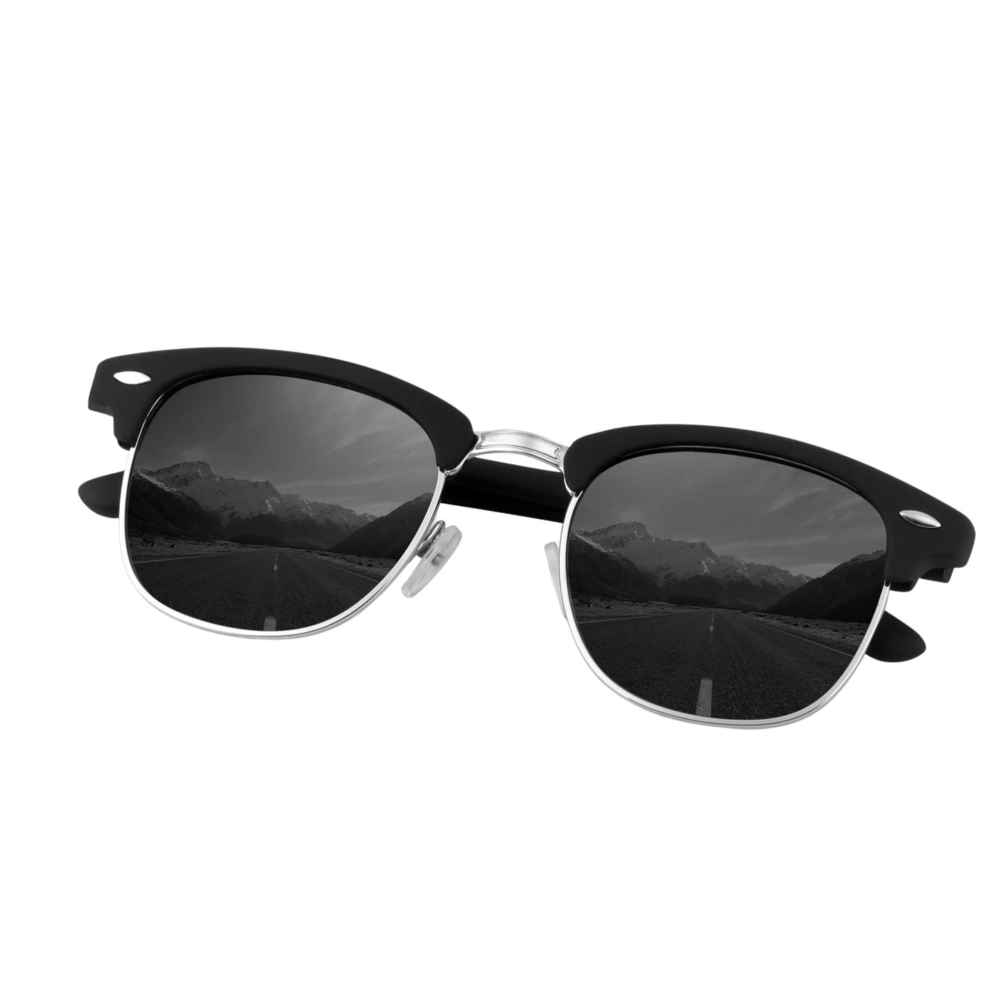 Half Rim Glasses - Black Aus Wild Clothing Co