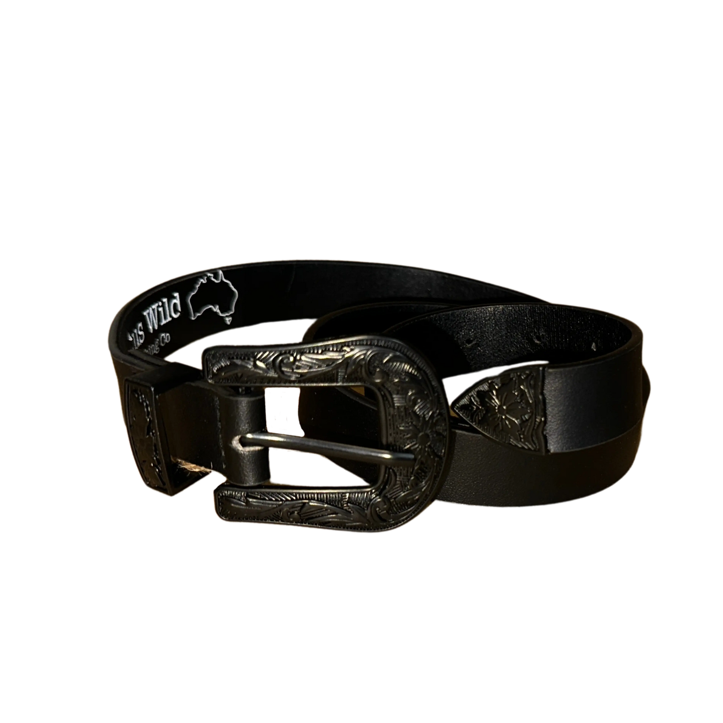 Midnight Noir Belt Aus Wild Clothing Co