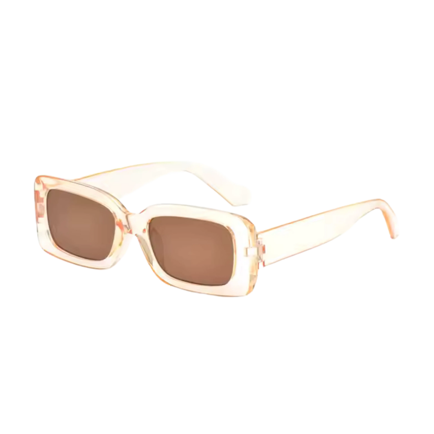 Nude Rectangle Glasses Aus Wild Clothing Co