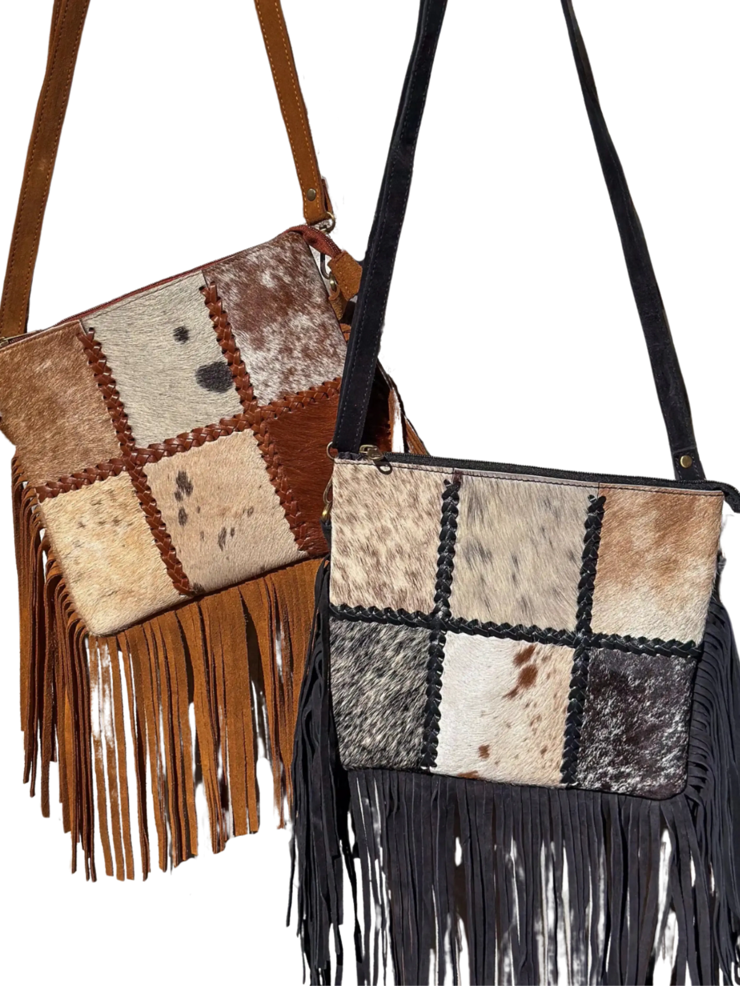 Patchwork Hide Bag Aus Wild Clothing Co