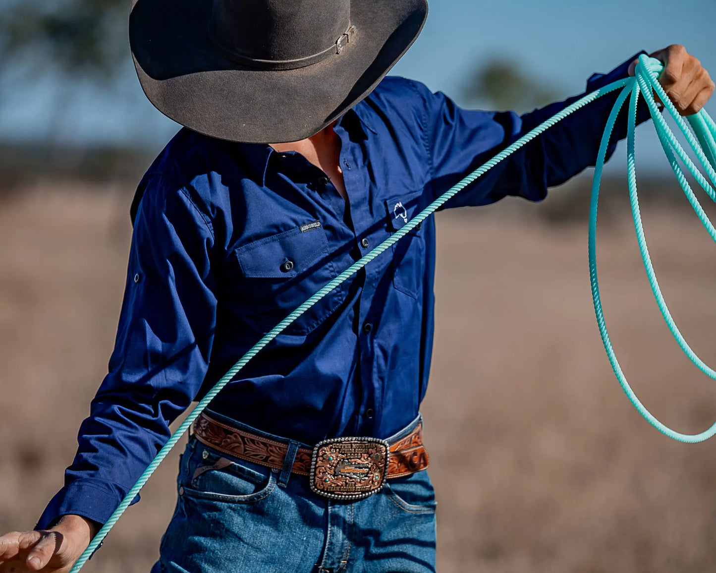Penong Work Shirt - Navy Aus Wild Clothing Co