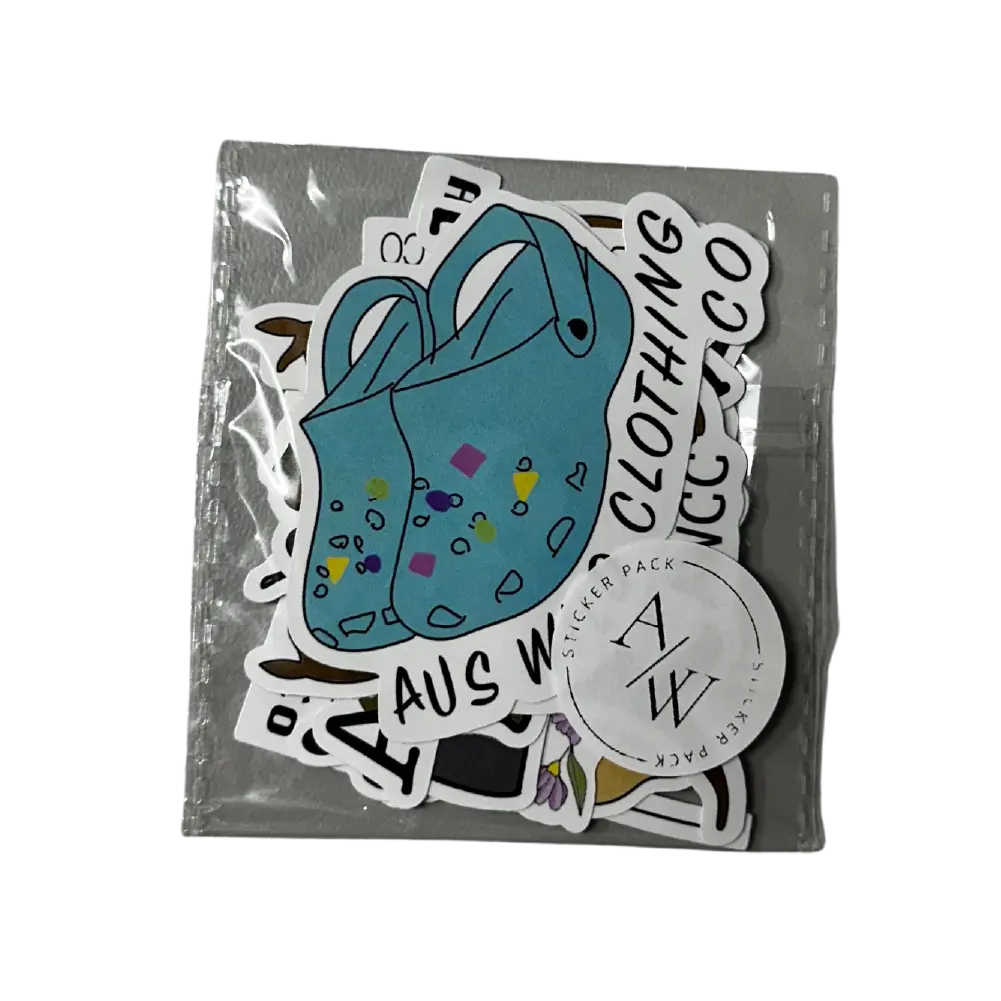 Sticker Packs Aus Wild Clothing Co