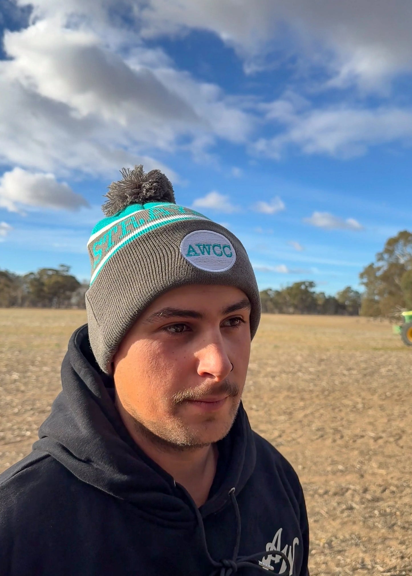 Straya Beanie - Turquoise Aus Wild Clothing Co