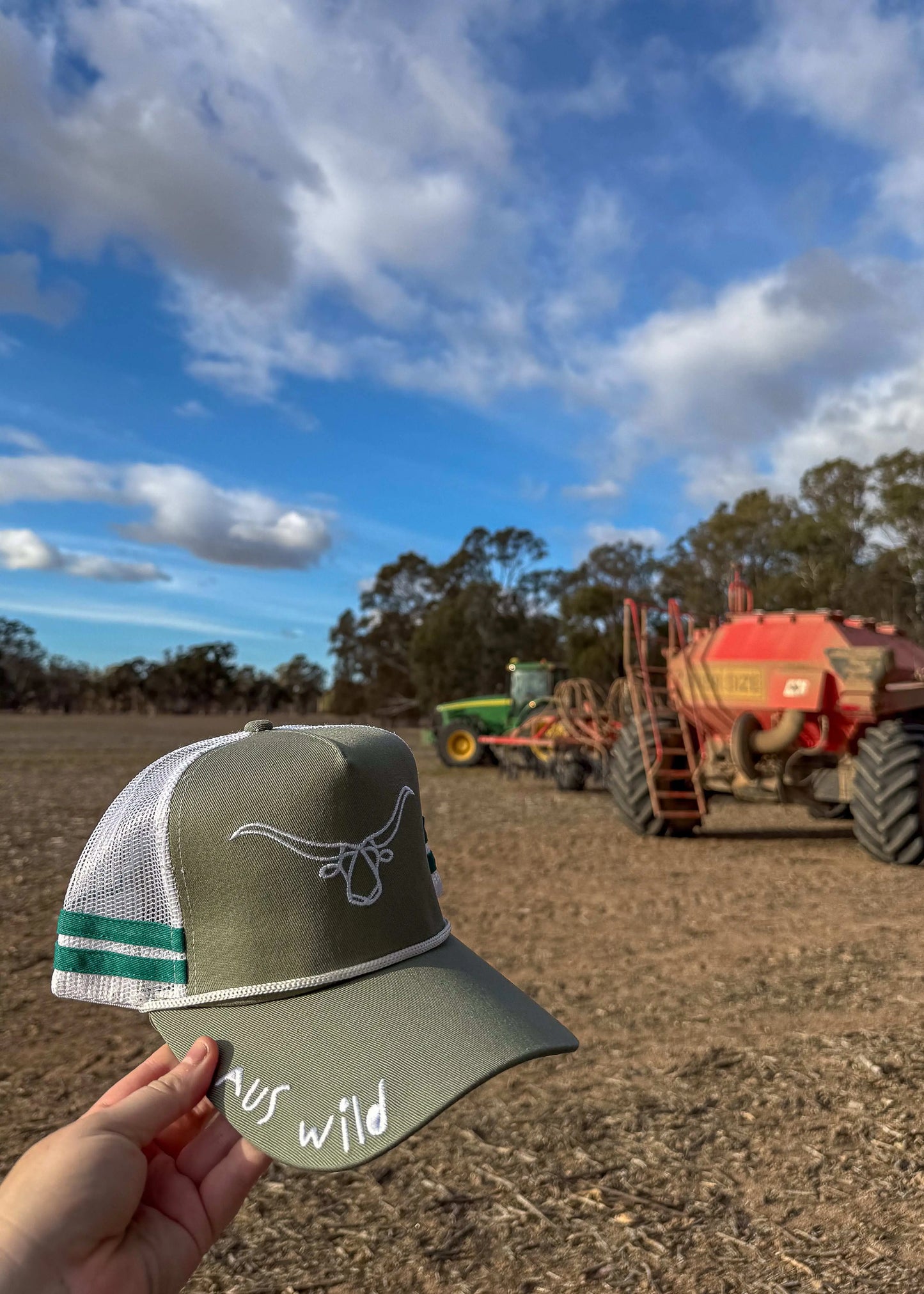 Sunset Trucker Cap Aus Wild Clothing Co