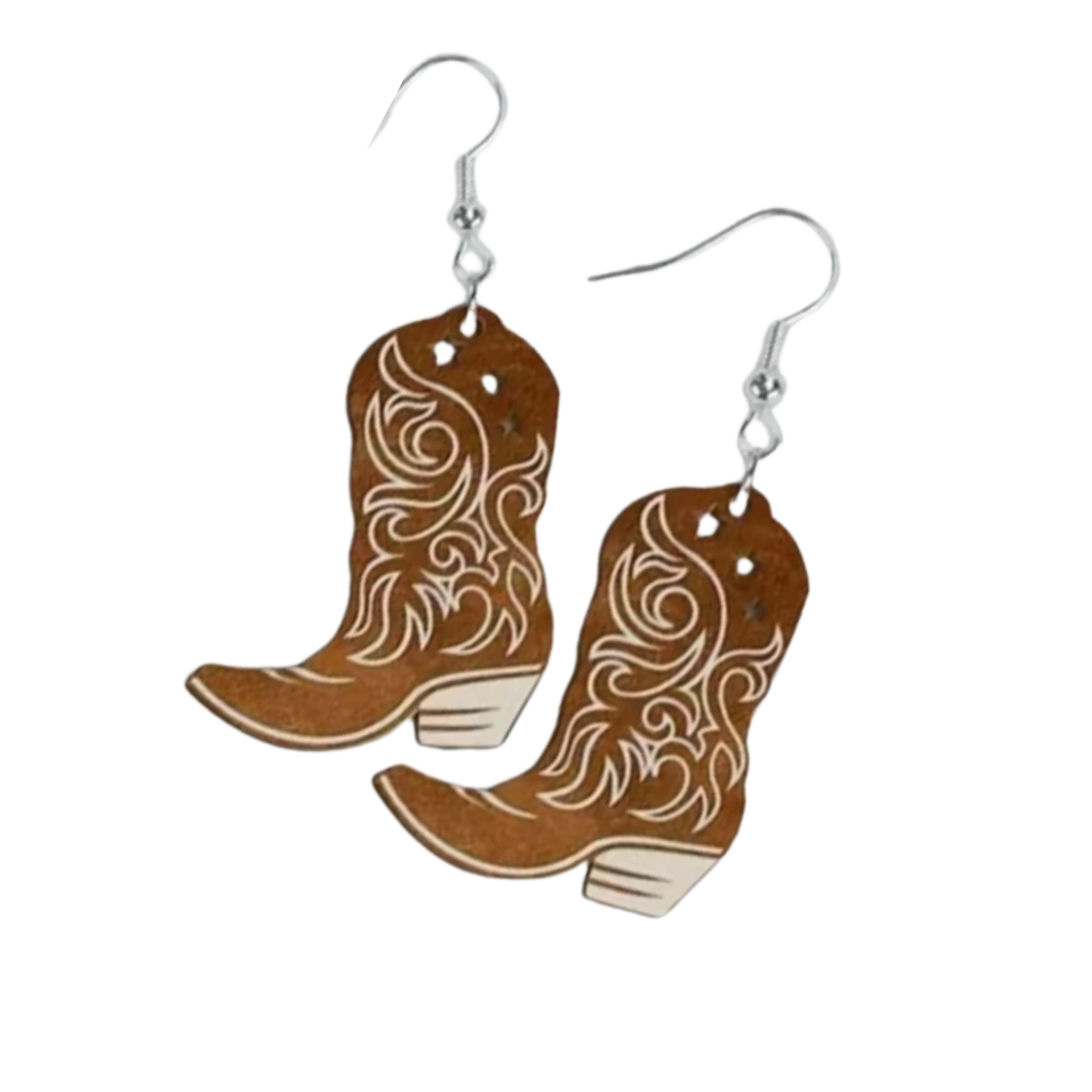 Tan Boot Earrings Aus Wild Clothing Co