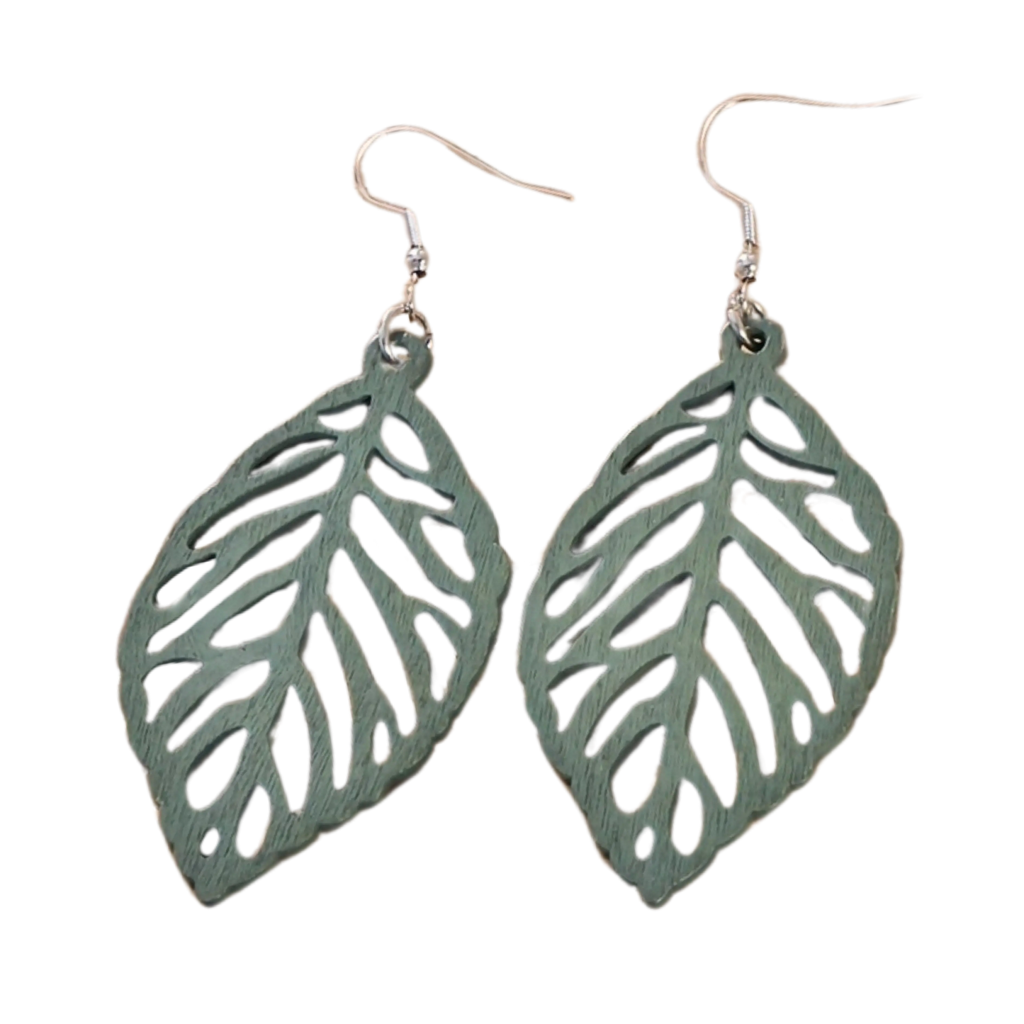 Tan Leaf Dangle Earrings Aus Wild Clothing Co
