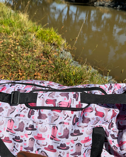 Rosebud Duffle Bag - Cowgirl Country Aus Wild Clothing Co