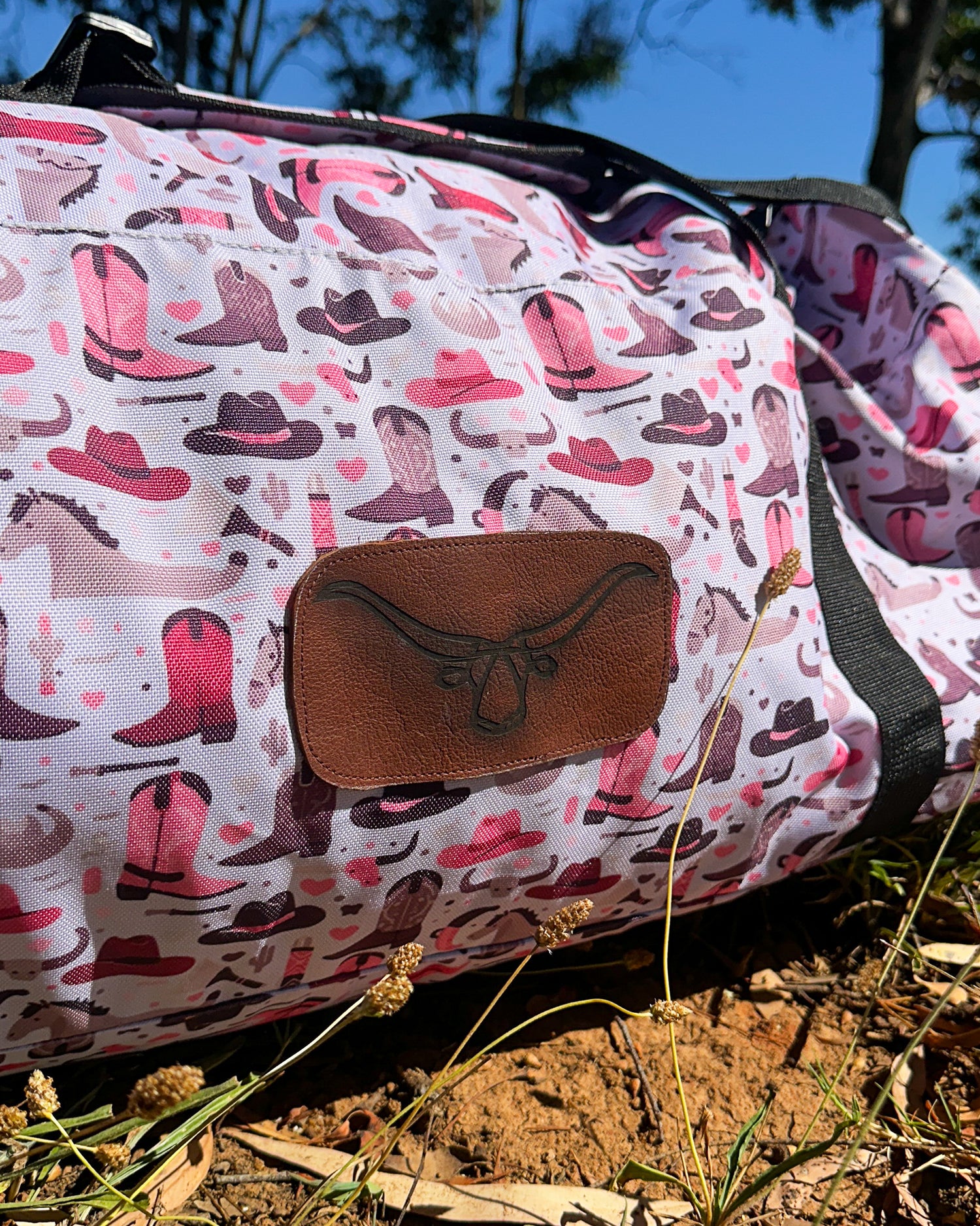 Rosebud Duffle Bag - Cowgirl Country Aus Wild Clothing Co