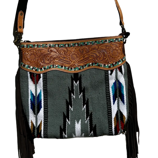 Aztec Shoulder Bag - Large Aus Wild Clothing Co