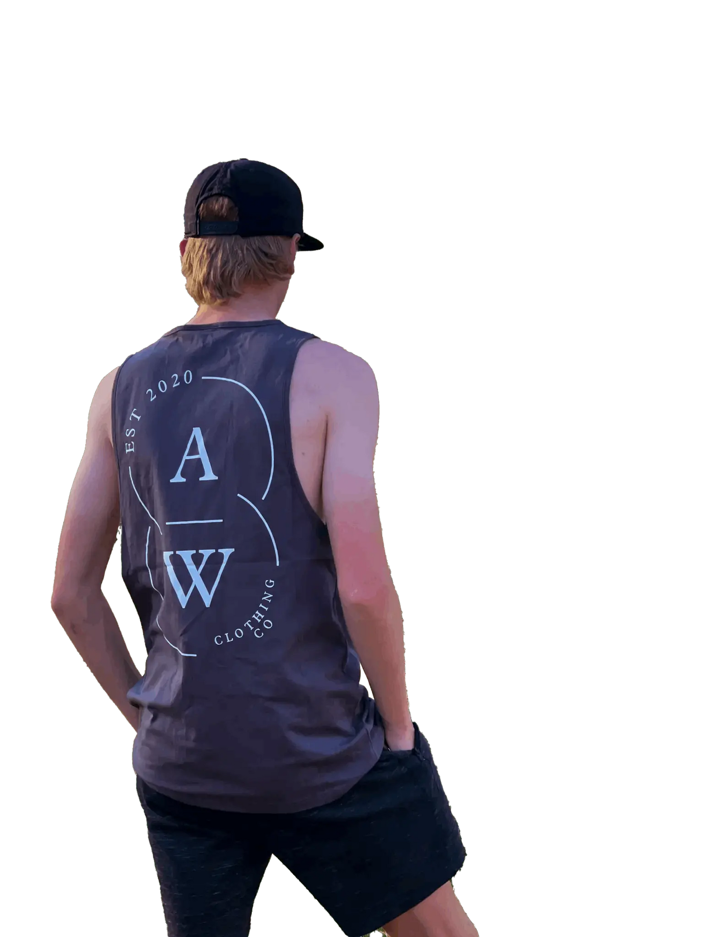 Barwon Tank - Coal Aus Wild Clothing Co