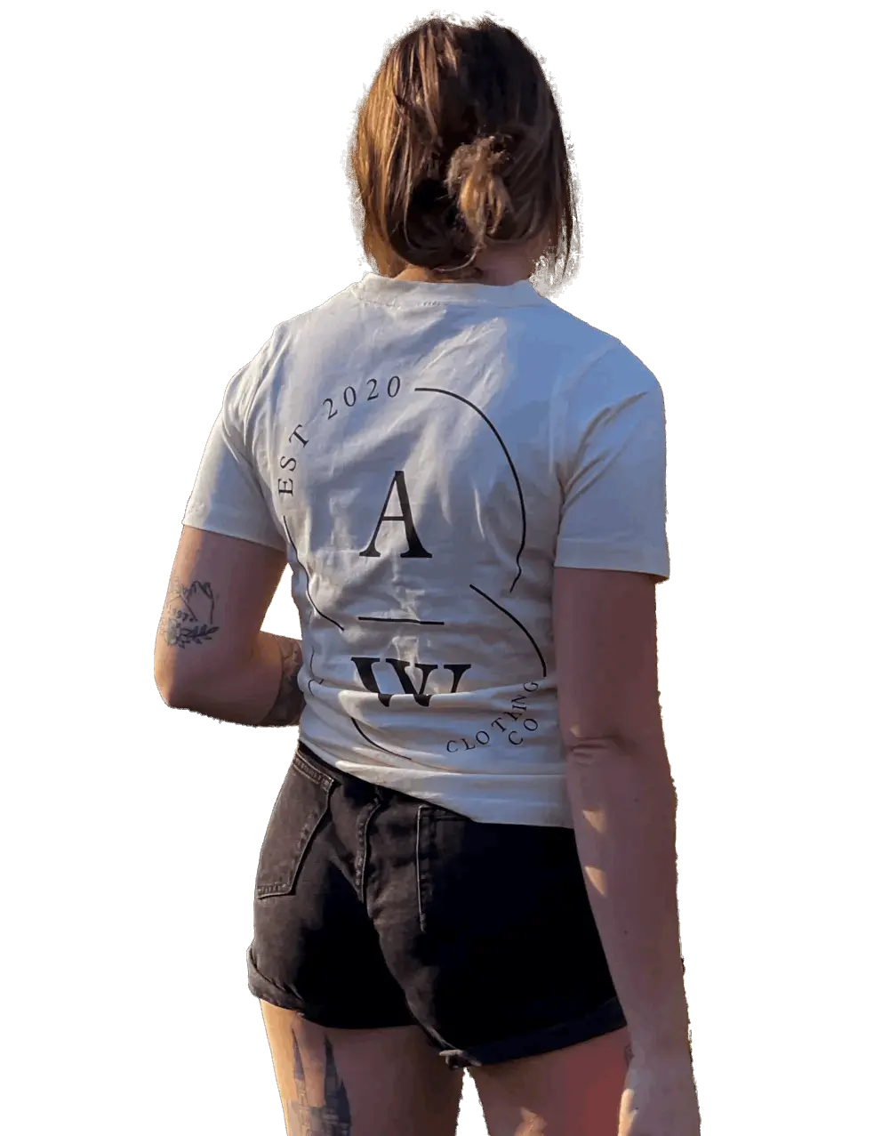 Barwon Tee - Bone Aus Wild Clothing Co