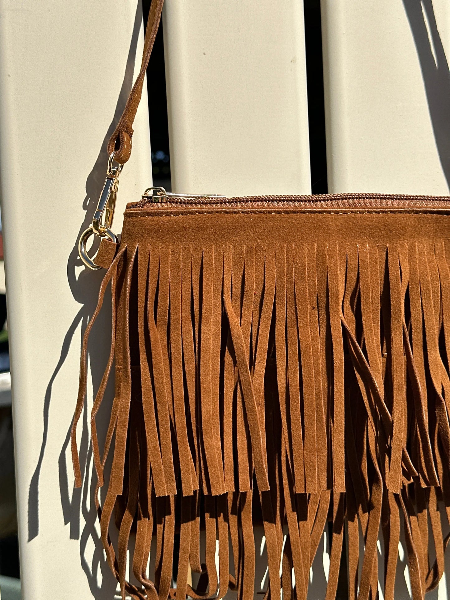 Brown Shoulder Tassle Purse Aus Wild Clothing Co