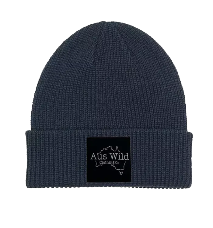 Buller Beanie - Navy Aus Wild Clothing Co