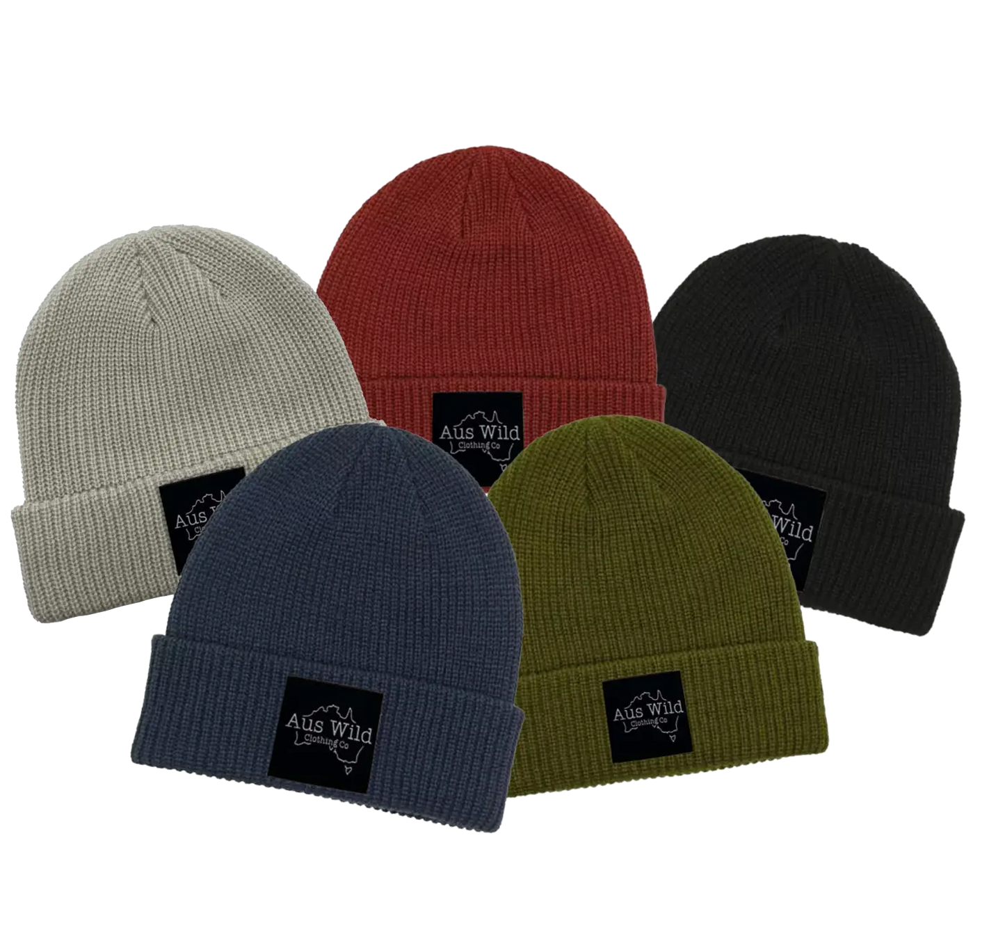 Buller Beanie - Navy Aus Wild Clothing Co