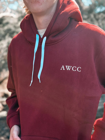 Byron Hoodie - Burgundy Aus Wild Clothing Co