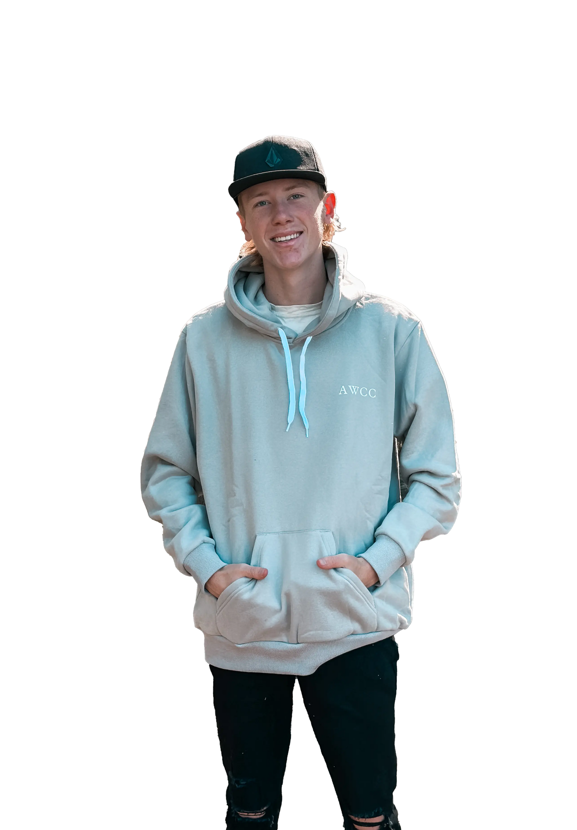 Byron Hoodie - Grey Aus Wild Clothing Co