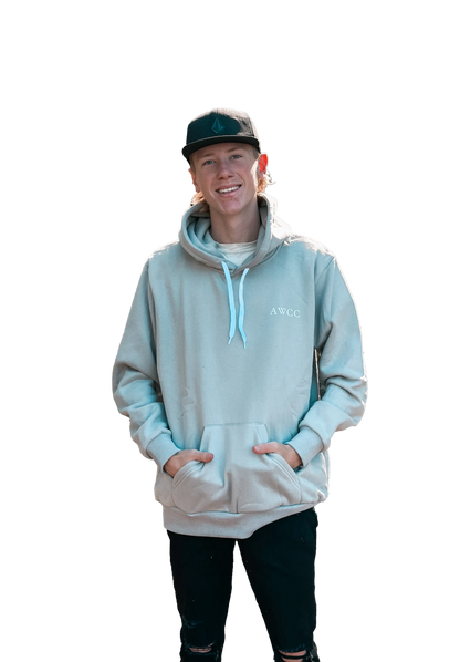 Byron Hoodie - Grey Aus Wild Clothing Co