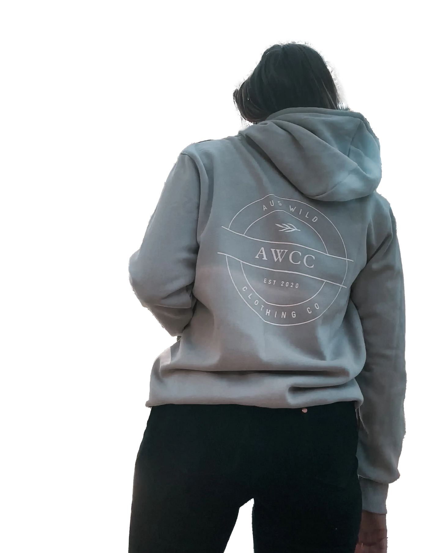 Byron Hoodie - Grey Aus Wild Clothing Co