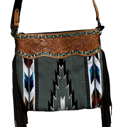Aztec Shoulder Bag - Large