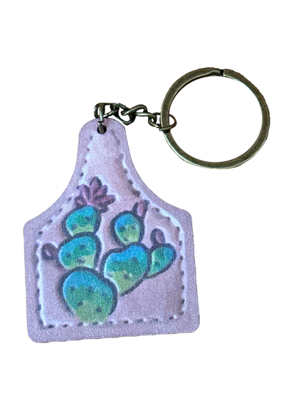 Cacti Tag Keyring Aus Wild Clothing Co