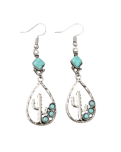Cactus Creek Earrings - Aus Wild Clothing Co