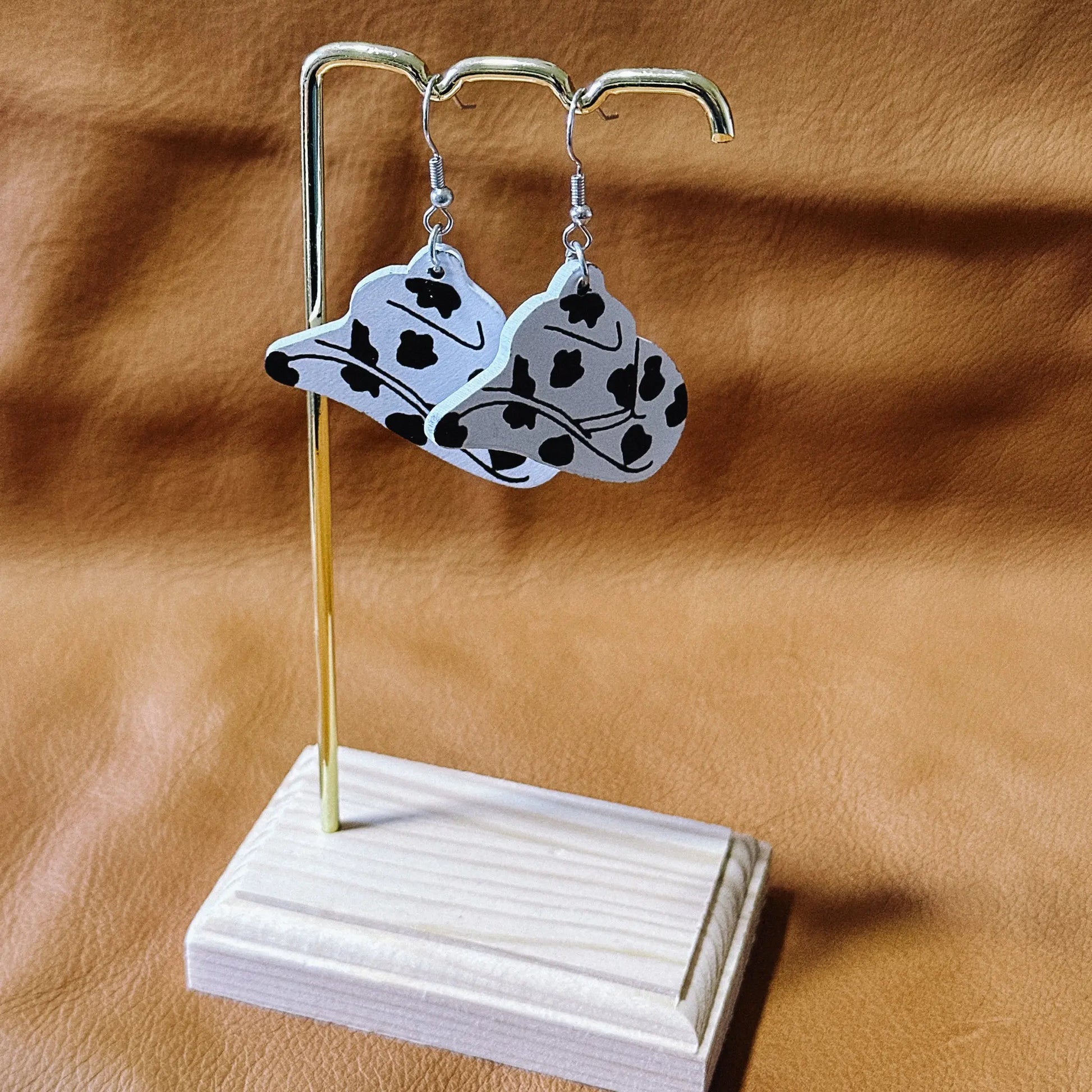 Cattle Print Akubra Dangles Aus Wild Clothing Co