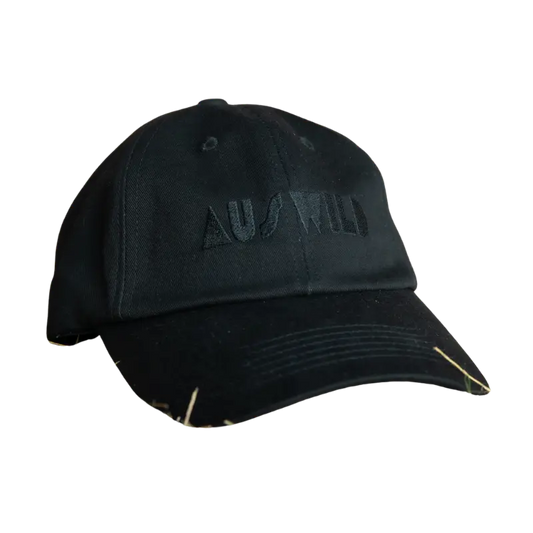 Chillagoe Cap - Black Aus Wild Clothing Co