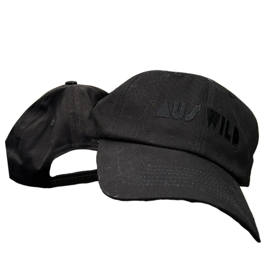 Chillagoe Cap - Black Aus Wild Clothing Co