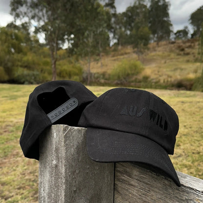 Chillagoe Cap - Black Aus Wild Clothing Co