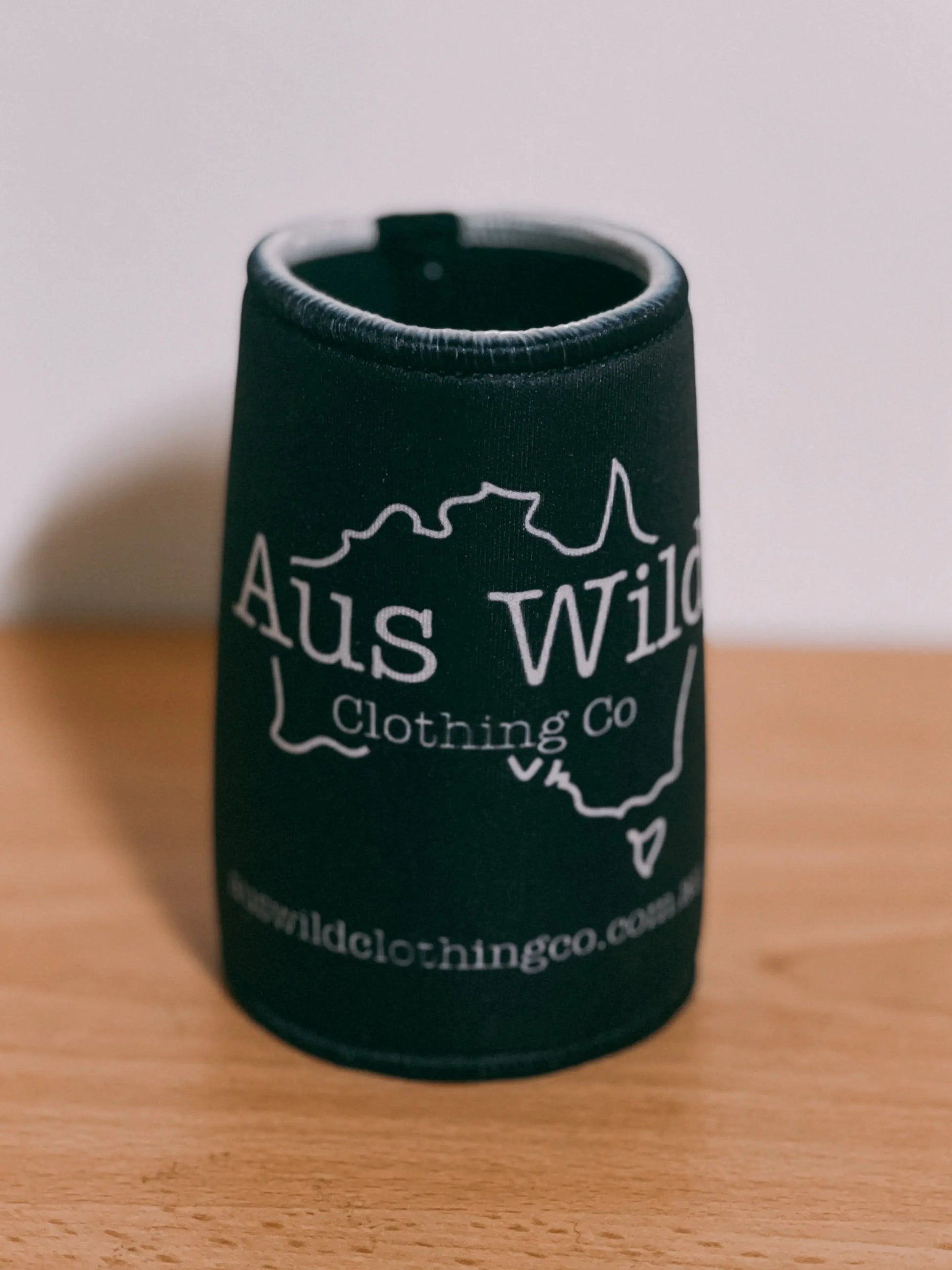 Classic Stubby Holder - Black Aus Wild Clothing Co