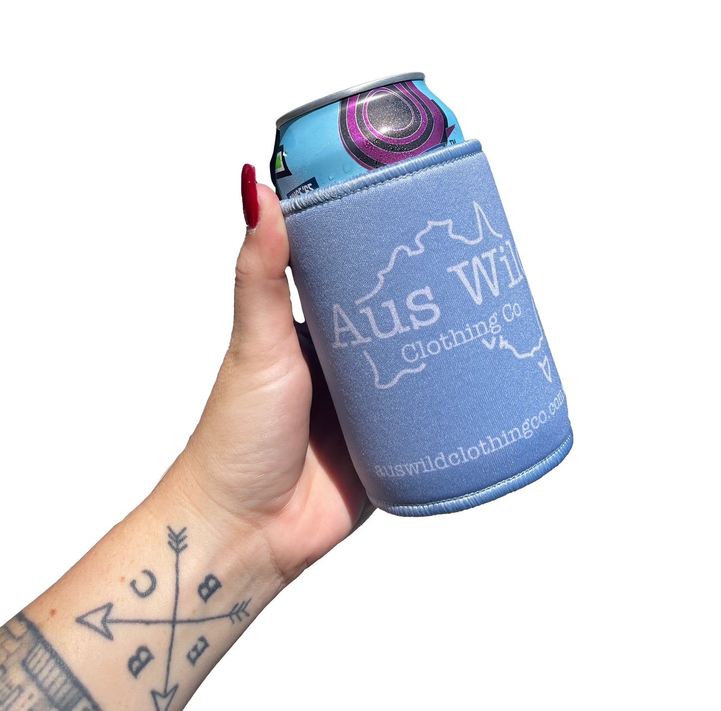 Classic Stubby Holder - Blue Aus Wild Clothing Co
