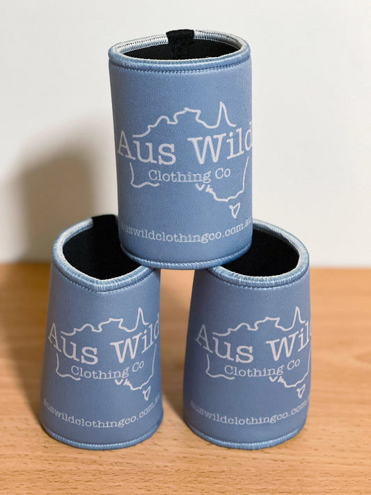 Classic Stubby Holder - Blue Aus Wild Clothing Co
