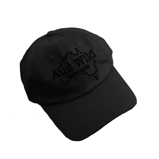 Dubbo Cap - Black Aus Wild Clothing Co