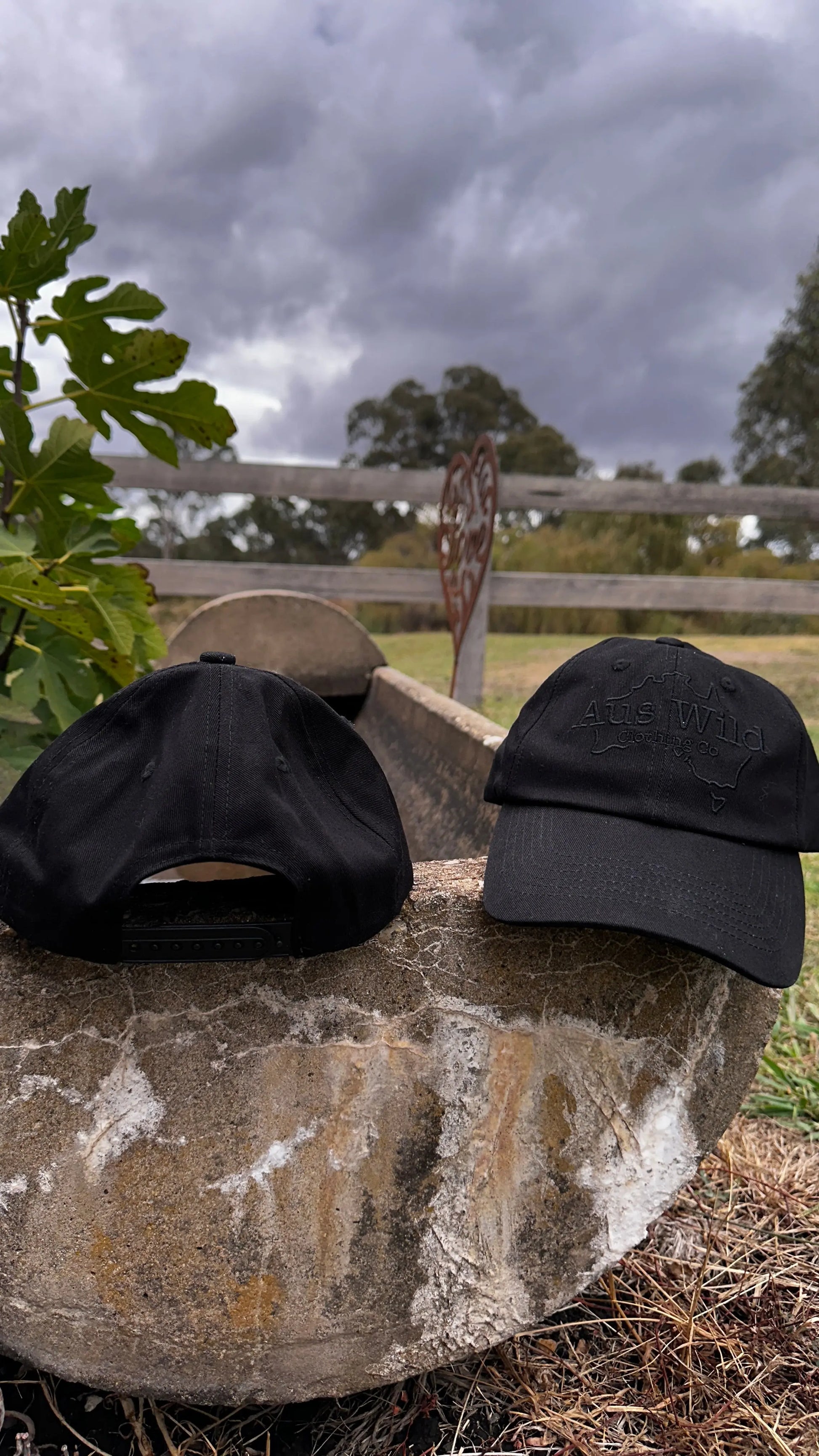 Dubbo Cap - Black Aus Wild Clothing Co