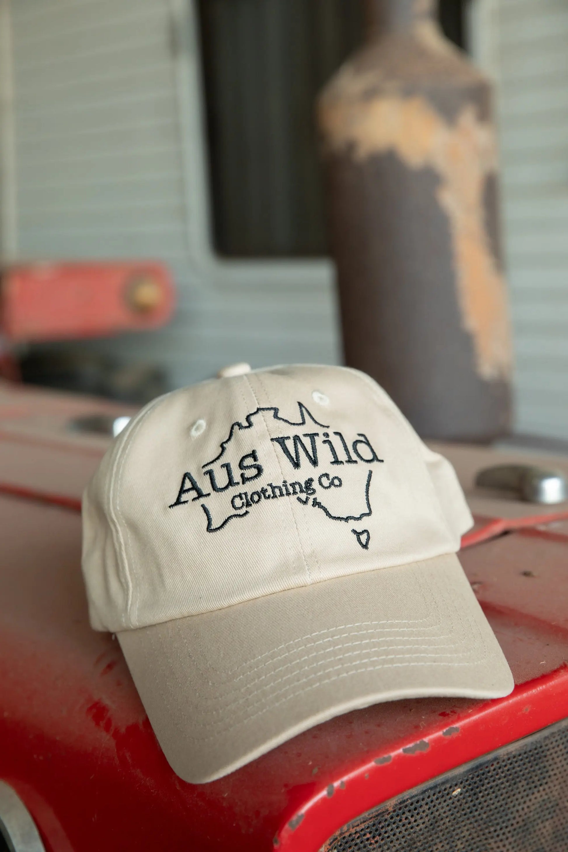 Dubbo Cap - Ivory Aus Wild Clothing Co