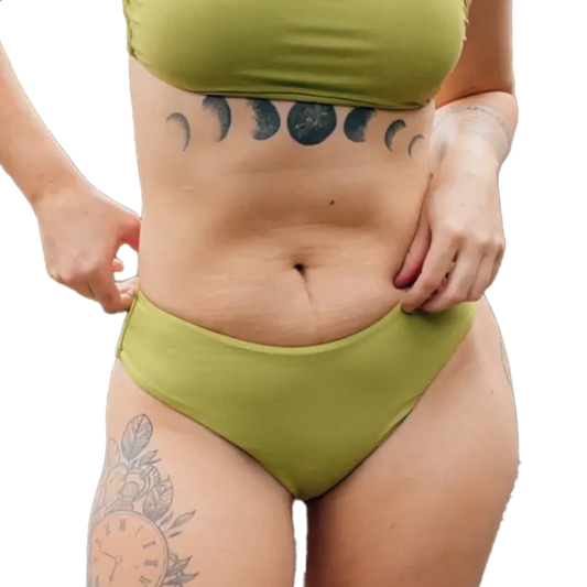 Esperance Bikini Bottoms - Lime