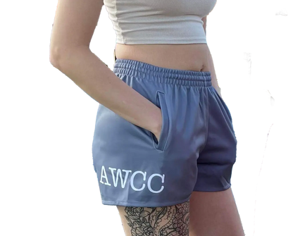 Eyre Footy Shorts - Grey Aus Wild Clothing Co