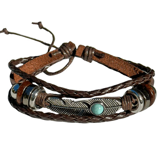 Feather Forged Bracelet Aus Wild Clothing Co