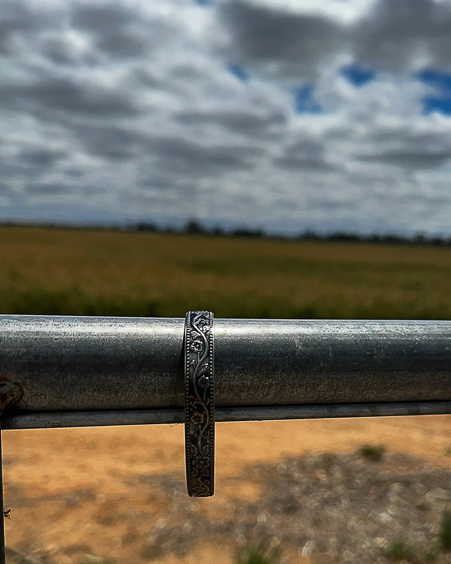 Floral Copper Bracelet Aus Wild Clothing Co